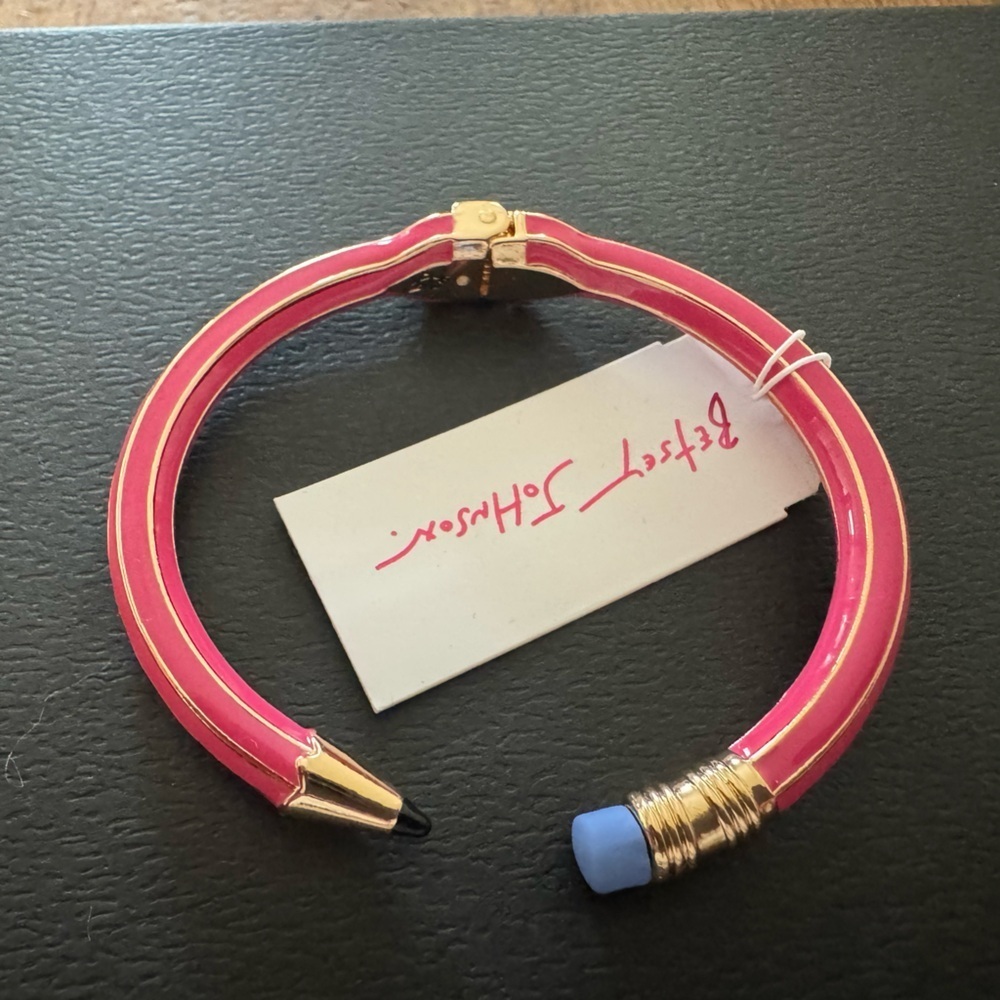 Betsey Johnson Pink and Gold bracelet Accessory